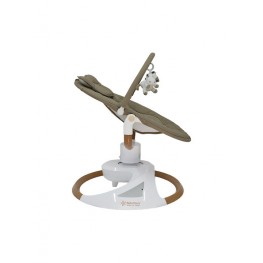 Bebe Stars Ηλεκτρικό Relax Μωρού Κούνια Snuggle με Μουσική και Δόνηση Natural Beige για Παιδί έως 9kg 256-182